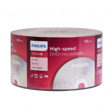 Диск DVD+R Philips 4.7 Gb, 16x, Cake Box (50) арт.:DR4S6B50F/97