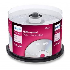 Диск DVD+R Philips 4.7 Gb, 16x, Bulk 50 арт.:DR4S6U50F/97