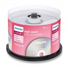 Диск DVD-R Philips 4.7 Gb, 16x, Bulk (50) арт.:DM4S6U50F/97