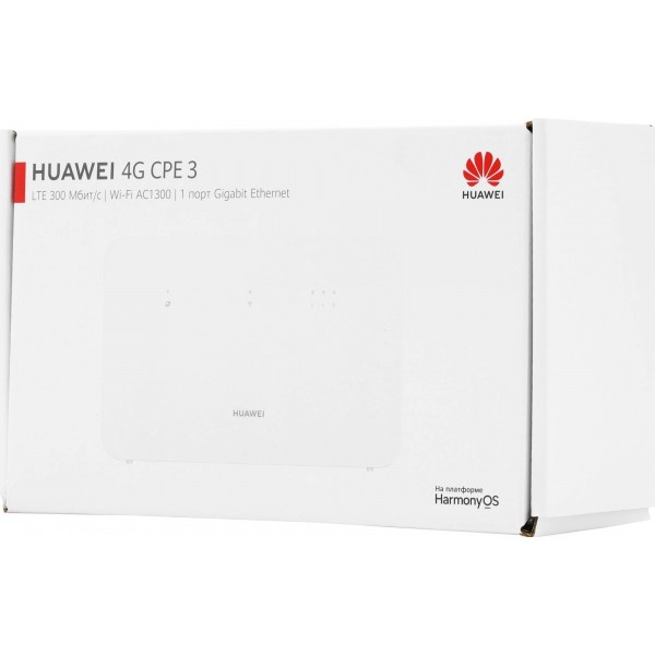 Huawei 51060JHL Роутер B530-336, 4G до 300 Мбит/с, Wi-Fi 2.4/ 5 ГГц до 1267 Мбит/с, WAN 1х1 Гбит/с, SIM-слот