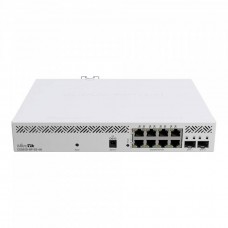 MikroTik CSS610-8P-2S+IN Коммутатор управляемый, 10 портов, 8x1 Гбит/с, SFP/uplink: SFP+ 2x10 Гбит/с, IP20