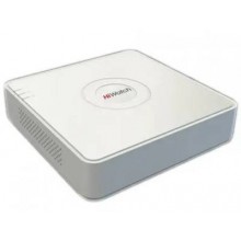 HiWatch DS-H108GA 8-ми канальный гибридный HD-TVI регистратор c технологией AoC (аудио по коаксиальному кабелю)