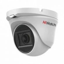 HiWatch DS-T283(B)(2.8mm) Купольная камера, 1920x1080, 2 Мп, CMOS, 25 кадр/сек, EXIR до 20 м, IP66, пластик