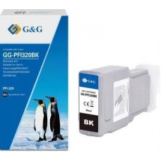 Картридж струйный G&G, Canon 2890C001 черный 300ml арт.:GG-PFI320BK