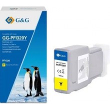 Картридж струйный G&G, Canon 2893C001 желтый 300ml арт.:GG-PFI320Y Картридж струйный G&G, Canon 2893C001 желтый 300ml арт.:GG-PFI320Y