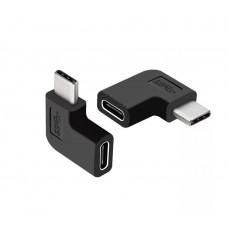 Адаптер переходник USB 3.1 Type-C -->Type-C угловой VCOM <CA440R>