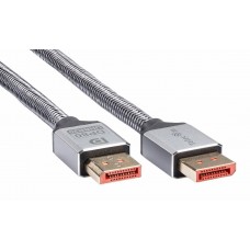 VCOM Кабель соединительный DP-DP 2.1V 16K@60Hz 2м , медь, Telecom <TCG850-2M>