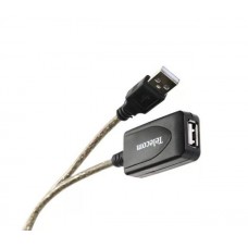 VCOM Кабель USB2.0-repeater, удлинительный активный <Am-->Af> 10м Telecom <TUS7049-10M>