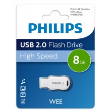 Флеш накопитель 8GB PHILIPS WEE 2.0 8GB, USB 2.0 арт.:FM08FD110B/97