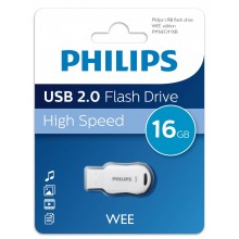 Флеш накопитель 16GB PHILIPS WEE 2.0 16GB, USB 2.0 арт.:FM16FD110B/97