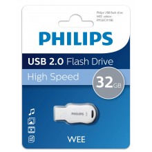 Флеш накопитель 32GB PHILIPS WEE 2.0 32GB, USB 2.0 арт.:FM32FD110B/97