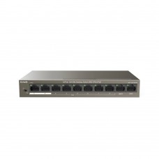 IP-COM F1110P-8-63W Коммутатор неуправляемый PoE, 10 портов, 10x100 Мбит/с, PoE 8х30 Вт, 2хUplink, настольный IP-COM F1110P-8-63W Коммутатор неуправляемый PoE, 10 портов, 10x100 Мбит/с, PoE 8х30 Вт, 2хUplink, настольный