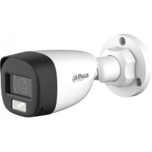 DAHUA DH-HAC-HFW1200CLP-IL-A-0360B-S6 Уличная цилиндрическая HDCVI-видеокамера с интеллектуальной двойной подсветкой 2Мп