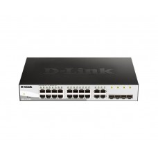 D-Link DGS-1210-20/F2A Настраиваемый L2 коммутатор с 16 портами 10/100/1000Base-T и 4 комбо-портами 100/1000Base-T/SFP