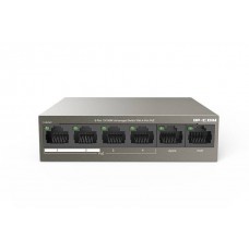 IP-COM F1106P-4-63W Коммутатор неуправляемый PoE, 6 портов, 6x100 Мбит/с, PoE 4x30 Вт, настольный, металлический корпус IP-COM F1106P-4-63W Коммутатор неуправляемый PoE, 6 портов, 6x100 Мбит/с, PoE 4x30 Вт, настольный, металлический корпус