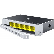 Netis ST105GD Коммутатор неуправляемый, 5 портов, 5х1 Гбит/сек, настольный, металлический корпус