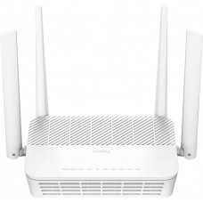 Cudy WR3000H 2,5-гигабитный роутер AX3000, 2,4/5 ГГц, до 2976 Мбит/с, LAN 4x1 Гбит/с, WAN 1x2,5 Гбит/с, 4 антенны, белый