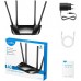 Cudy LT400 Wi-Fi 4G LTE Cat.4 роутер N300, 2,4 ГГц, до 300 Мбит/с, 3G, 4G, LAN 3x100 Мбит/с, WAN 1x100 Мбит/с, Nano-SIM