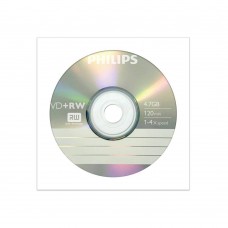 Диск DVD+RW Philips 4.7 Gb, 4x, Конверт арт.:DW4S4P01E/97