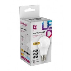 Defender Лампочка светодиодная A55-7W-830-E27 груша, 3000 К, теплый белый, 1 шт. арт.:95001 Defender Лампочка светодиодная A55-7W-830-E27 груша, 3000 К, теплый белый, 1 шт. арт.:95001