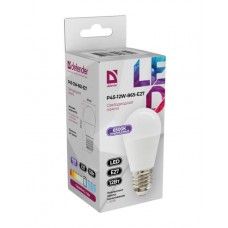 Defender Лампочка светодиодная P45-12W-865-E27 шар, 6500 К, холодный дневной, 1 шт. арт.:95235 Defender Лампочка светодиодная P45-12W-865-E27 шар, 6500 К, холодный дневной, 1 шт. арт.:95235