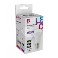 Defender Лампочка светодиодная R50-6W-865-E14 рефлектор, 6500 К, холодный дневной,1шт арт.:95511 Defender Лампочка светодиодная R50-6W-865-E14 рефлектор, 6500 К, холодный дневной,1шт арт.:95511