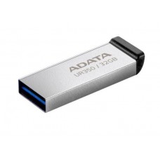 Флеш накопитель 32GB A-DATA UR350, USB 3.2, металл/черный арт.:UR350-32G-RSR/BK
