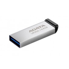 Флеш накопитель 64GB A-DATA UR350, USB 3.2, металл/черный арт.:UR350-64G-RSR/BK