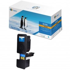 Тонер-картридж G&G, Kyocera TK-5220C голубой 1,2k с чипом арт.:GG-TK5220C