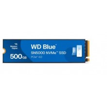 Western Digital Твердотельный диск 500GB WD Blue, NVMe, M.2 2280, PCI-E 4x4 [R/W - 5000/4000 MB/s] арт.:WDS500G4B0E
