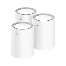 Cudy M3000(3-Pack) 2,5-гигабитная Mesh-система Wi-Fi 6 AX3000, 2,4/5 ГГц, до 2976 Мбит/с, LAN 1x1 Гбит/с арт.:M3000(3-Pack) V2