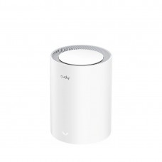 Cudy M3000(1-Pack) 2.0 2,5-гигабитная Mesh-система Wi-Fi 6 AX3000, 2,4/5 ГГц, до 2976 Мбит/с, WAN 1x2,5 Гбит/с