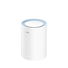 Cudy M1200(1-Pack) Wi-Fi Mesh-система АС1200, 2,4/5 ГГц, до 1167 Мбит/с, 2x100 Мбит/с, Cudy Mesh, MU-MIMO, белый