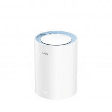Cudy M1200(1-Pack) 1.0 Wi-Fi Mesh-система АС1200, 2,4/5 ГГц, до 1167 Мбит/с, 2x100 Мбит/с, Cudy Mesh, MU-MIMO, белый
