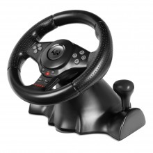 SVEN Руль GC-W150 (педали, вибро, D-pad, 16 кл, PS4/PS3//NS/PC/Android) арт.:SV-021894