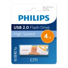 Флеш накопитель 4GB PHILIPS CITI2.0 4GB, USB 2.0 арт.:FM04FD130B/97