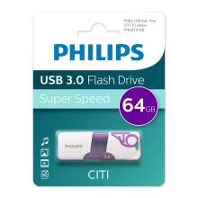 Флеш накопитель 64GB PHILIPS CITI3.0 64GB, USB 3.0 арт.:FM64FD135B/97