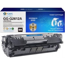 Картридж G&G, HP Q2612A/ Canon LBP2900 2k арт.:GG-Q2612A UNIVERSAL Картридж G&G, HP Q2612A/ Canon LBP2900 2k арт.:GG-Q2612A UNIVERSAL