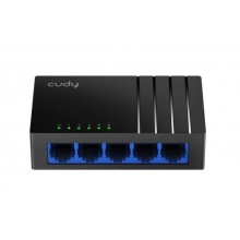 Cudy GS105D Настольный коммутатор с 5 гигабитными портами, пластиковый корпус