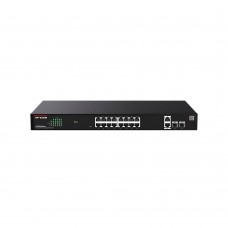 IP-COM G2220P-16-250W Коммутатор управляемый PoE, 18 портов, 18x1 Гбит/с, SFP 2x1 Гбит/с, PoE 16x30Вт (до 230Вт)