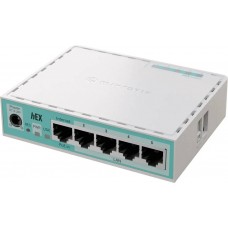 MikroTik E50UG Маршрутизатор hEX Refresh, 512MB RAM, Dual-core CPU, LAN 4x1 Гбит/с, WAN 1х1 Гбит/с, 1хUSB 2.0
