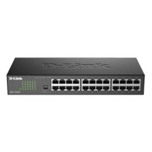 D-Link DGS-1024D/J1A Неуправляемый коммутатор с 24 портами 10/100/1000Base-T и DIP-переключателем