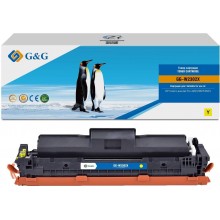 Картридж G&G, HP W2302X желтый 5.5k с чипом арт.:GG-W2302X