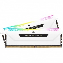 Модуль памяти CORSAIR 16GB 3600МГц DDR4 CL18 DIMM (Kit of 2x8GB) XMP 2.0, Vengeance RGB PRO SL White арт.:CMH16GX4M2D3600C18W