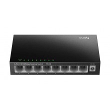 Cudy GS108 Коммутатор в металлическом корпусе с 8 гигабитными портами