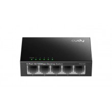 Cudy FS105 Коммутатор в металлическом корпусе с 5 портами 10/100 Мбит/с