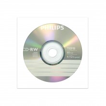 Диск CD-RW Philips 700 Mb, 12х, Бум.конверт (1) арт.:CW7D2PE01/97