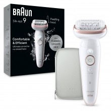 Braun Эпилятор S9 SES 9-000 Flamingo SmartTouch тип 5380 белый/розовый с косметичкой арт.:Б0066508