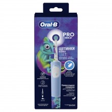Braun Oral-B Электрическая зубная щетка Vitality Kids D103.413.2K Chameleon тип 3708 арт.:Б0069589