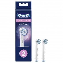 Braun Oral-B Насадки для зубной щетки EB60X Sensitive Clean 4 шт с Х-образными щетинками арт.:Б0068249